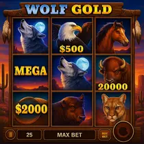 TG Casino - Wolf Gold Slot Game